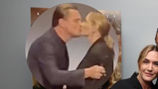 Leonardo DiCaprio beija Kate Winslet na boca ao reencontrar atriz 27 anos após o lançamento do filme 'Titanic'