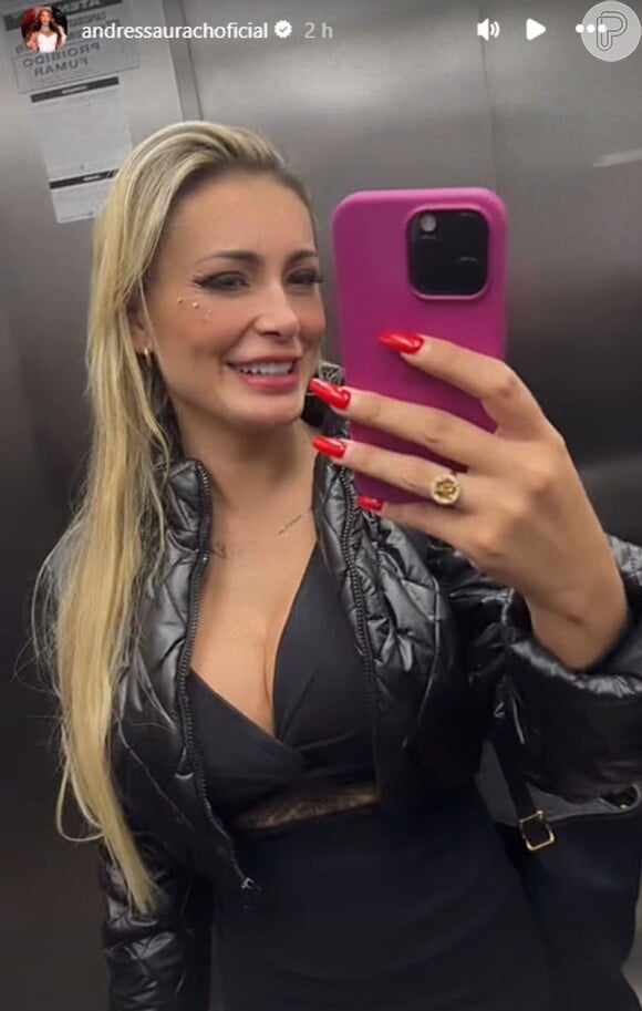 Andressa Urach afirmou ter voltado acabada de um encontro e contor que fez sexo anal