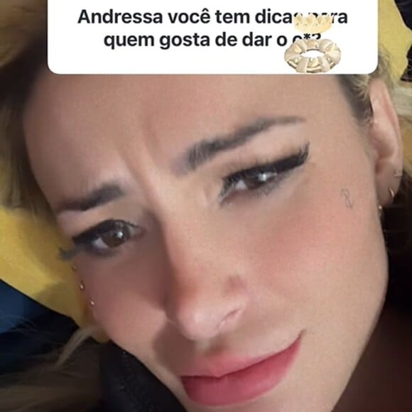 Andressa Urach deu dicas de como limpar as partes íntimas