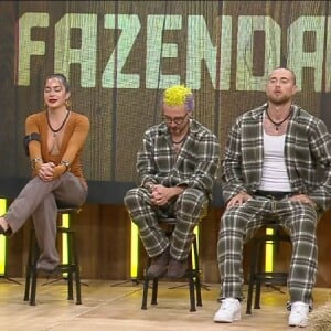 'A Fazenda 16': Fernando acompanha Luana, Yuri e Juninho na Roça, mas não pode competir a Prova do Fazendeiro