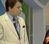 Silvia Abravanel foi a primeira filha de Silvio Santos a trabalhar na TV, seja como produtora (foto de 1988), seja como apresentadora