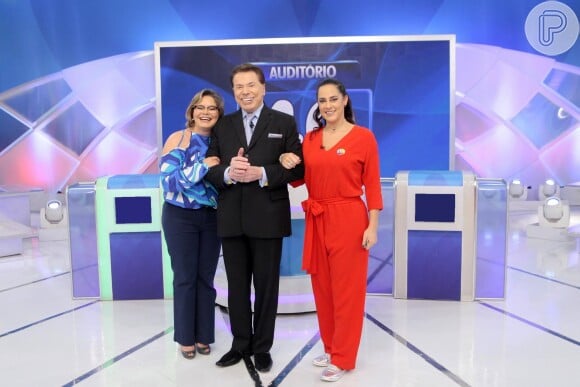 Silvia Abravanel foi adotada por Silvio Santos quando bebê. Na foto, apresentadora com a irmã Cintia Abravanel