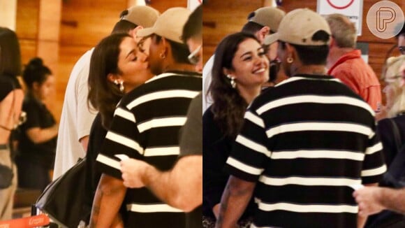 Só love, só love! Sophie Charlotte e Xamã trocam beijos antes de assistir a 'Ainda Estou Aqui' em cinema do Leblon; fotos