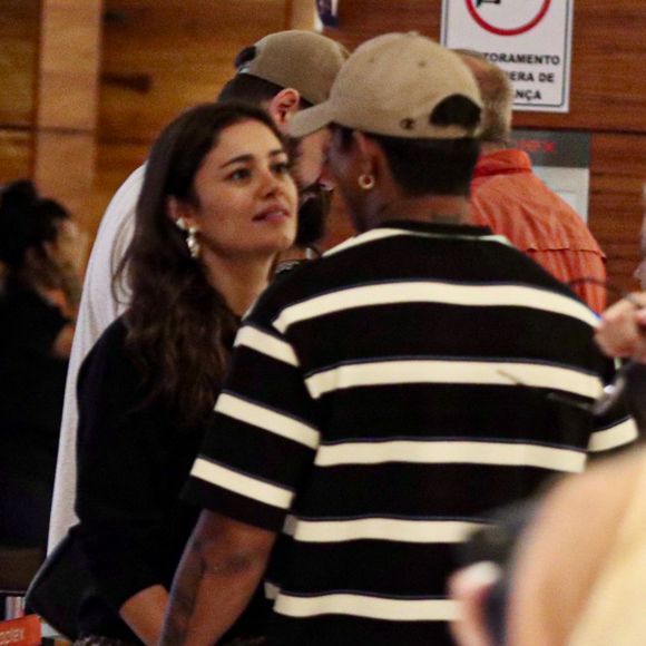 Xamã e Sophie foram prestigiar Fernanda Torres em 'Ainda Estou Aqui'