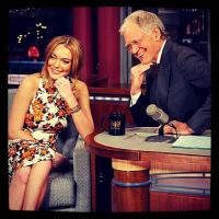 Lindsay Lohan chora durante entrevista com David Letterman em Nova York