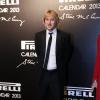 Owen Wilson no tapete vermelho da festa de lançamento do calendário Pirelli