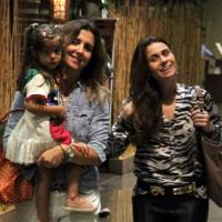 Giovanna Antonelli passeia com os filhos em dia de folga de 'Salve Jorge'