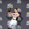 Emma Watson foi homenageada no MTV Movie Awards 2013 no domingo, 14 de abril de 2013