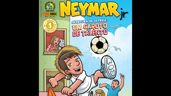 Neymar vira personagem de Maurício de Sousa e lança revista em quadrinhos