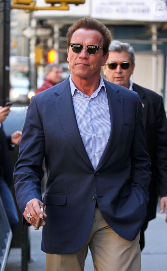 Arnold Schwarzenegger desembarca no Brasil nesta quarta-feira (24) para participar da 'Arnold Classic Brasil', uma feira de esportes e nutrição esportiva, em 22 de abril de 2013