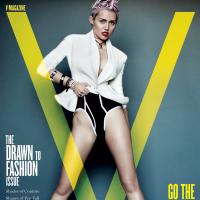 Miley Cyrus posa sexy para três capas da mesma revista e desmente fim de noivado