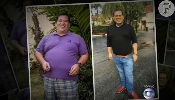 Leandro Hassum mostra mudanças no corpo após perder 36 kg: 'Tenho pescoço. Achei que não tinha'