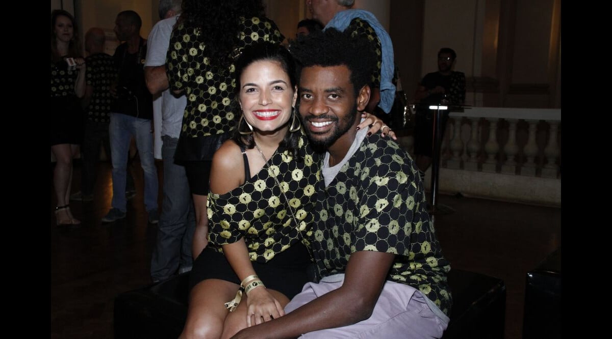 Foto: Emanuelle Araujo e Fabricio Boliveira posam juntos no camarote da ...