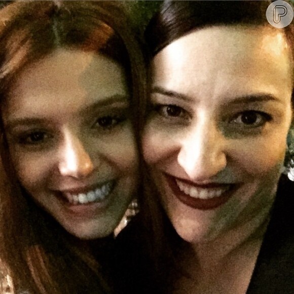 Giovanna Lancellotti posou para selfie com Simone Gutierrez