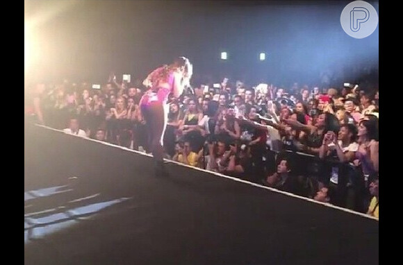 Anitta se apresentou em sua primeira turnê internacional, no Japão