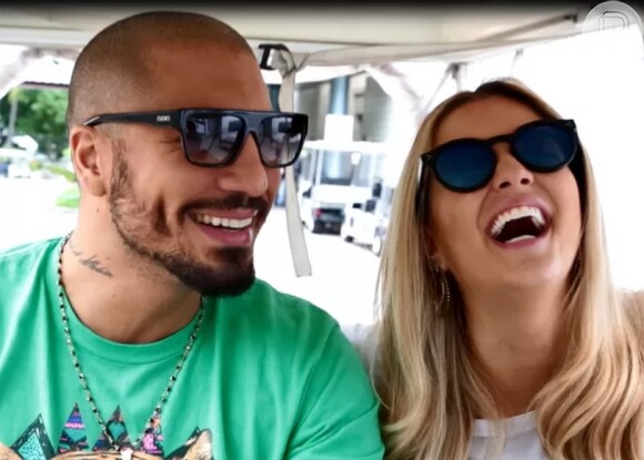 Fernando e Aline voltaram à TV Globo, mas o motivo ainda é segreo