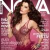Alinne Moraes é capa da edição de dezembro da revista 'Nova', divulgada em dezembro de 2012