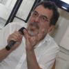 O diretor do telefilme, Jorge Furtado, conversa com jornalistas