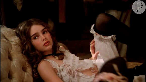 Brooke Shields polemizou ao aparecer em papel polêmico no filme 'Pretty Baby', fazendo a filha de uma prostituta que vivia em um bordel