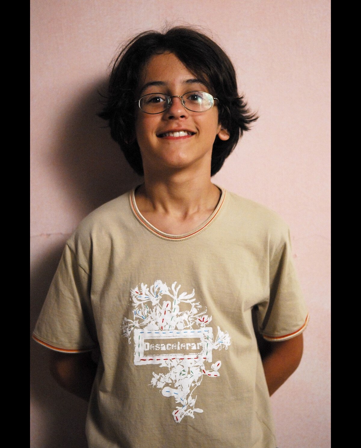 Foto David Lucas, ainda criança, na novela 'Beleza Pura' (2008
