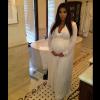 Kim Kardashian publica foto do look de seu chá de bebê