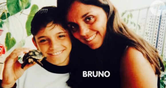 Ana Paula Sang contou em entrevista que seu filho, Bruno Gissoni, sempre foi o mais bagunceiro dos irmãos