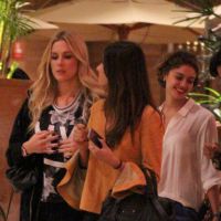 Sophie Charlotte, Thaila Ayala e Fiorella Mattheis saem para jantar no Rio