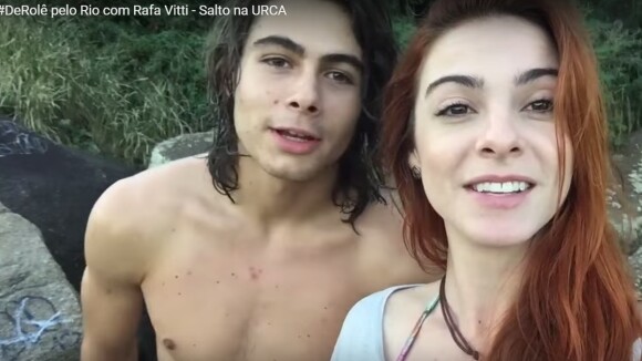Rafael Vitti e Maddu Magalhães aparecem em vídeo e ela garante: 'Somos amigos'