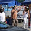 Tony Ramos gravou cenas da novela 'A Regra do Jogo' na praia de Copacabana, Zona Sul do Rio de Janeiro, nesta quarta-feira, 10 de junho de 2015