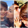 Carol Celico e Kaká parabenizam o filho Luca pelo aniversário de 7 anos nessa quarta-feira, 10 de junho de 2015
