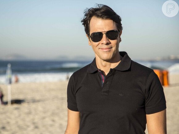 Claudio Lins grava as primeiras cenas como Sérgio, personagem gay da novela 'Babilônia', nesta quinta, 11 de junho de 2015