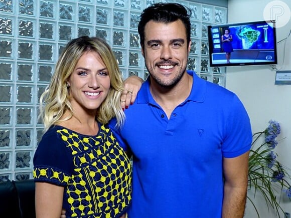Giovanna Ewbank e Joaquim Lopes foram apresentados como novos repórteres do 'Video Show', da Rede Globo, nesta quinta-feira, 11 de junho de 2015
