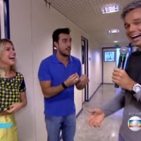 Otaviano Costa erra ao anunciar Giovanna Ewbank no time do Vídeo Show:'Eugênia!'