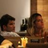 Bruno Gagliasso e Giovanna Ewbank se divertem em jantar de Dia dos Namorados, nesta sexta-feira, 12 de junho de 2015