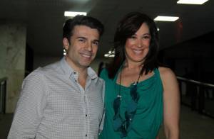 Após 'Salve Jorge', Claudia Raia e namorado vão a seminário sobre tráfico humano