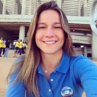 Fernanda Gentil, de jornalista a musa da Copa das Confederações