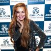 Em março, Lindsay Lohan esteve no Brasil para divulgar a grife de roupas John John