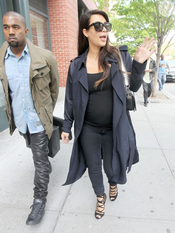 Kim Kardashian chegou a mandar fotos falsas de um bebê para testar a fidelidade dos amigos