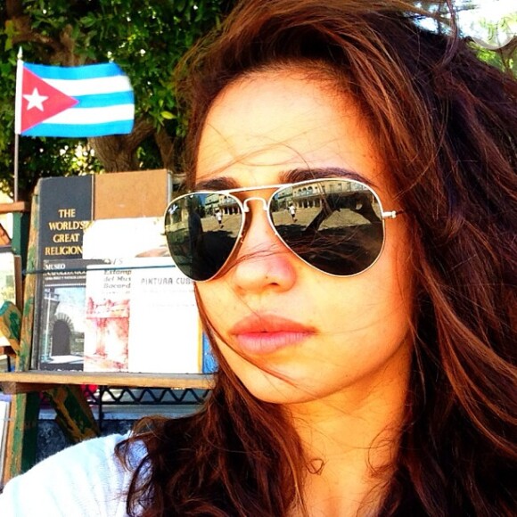 Nanda Costa publica foto em Cuba, onde fez o ensaio para ' Playboy', em 9 de julho de 2013