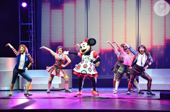 O espetáculo infantil 'Disney Live!', aconteceu no Teatro Bradesco, em São Paulo