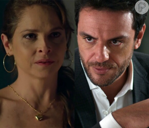 Nos próximos capítulos da novela 'Verdades Secretas', Carolina (Drica Moraes) exige que Alex (Rodrigo Lombardi) pare de dar joias para Angel (Camila Queiroz)