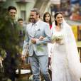 Mari (Bruna Marquezine) e Benjamin (Mauricio Destri) se casam em 'I Love Paraisópolis', da Rede Globo