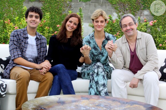 George Sauma, Fernanda de Freitas, Claudia Missura e Daniel Dantas lançam série 'Mister Brau' no Rio, nesta segunda-feira, 14 de setembro de 2015