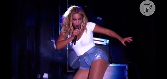 Beyoncé encerrou sua participação no Rock in Rio de 2013 ao som de "Ah lelek lek". A Mrs. Carter caiu no batidão e surpreendeu o público