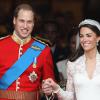Príncipe William e Kate Middleton se casaram em 29 de abril de 2011 no Westminster Abbey, em Londres