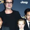 Shiloh, de 9 anos, é a primeira filha biológica de Angelina Jolie e Brad Pitt, pais de seis crianças no total