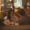 Mariana Rios e Daniel de Oliveira conversam sobre o filme 'Órfãos do Eldorado' no restaurante Pobre Juan, no shopping Village Mall