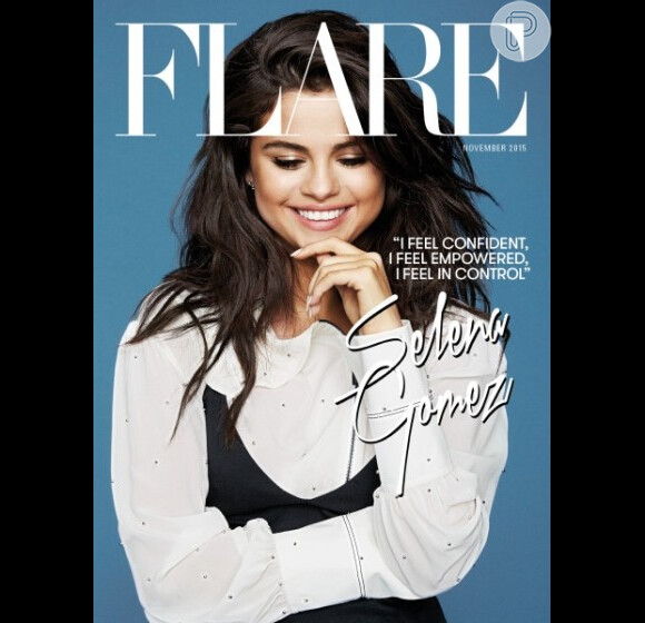 'Me sinto confiante e no controle', diz Selena Gomez, na capa da revista 'Flare'