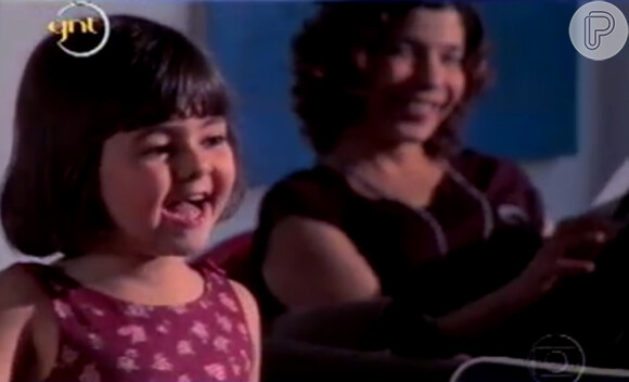 A atriz estreou aos 6 anos de idade na série de sucesso do GNT exibida entre 2006 e 2007, 'Mothern'