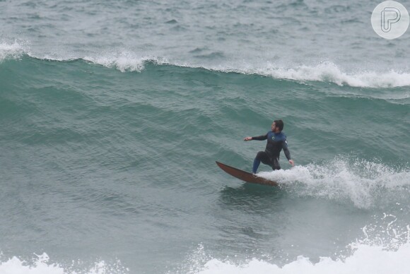 Klebber Toledo surfou na Prainha, no Rio de Janeiro, nesta terça, dia 6 de outubro de 2015